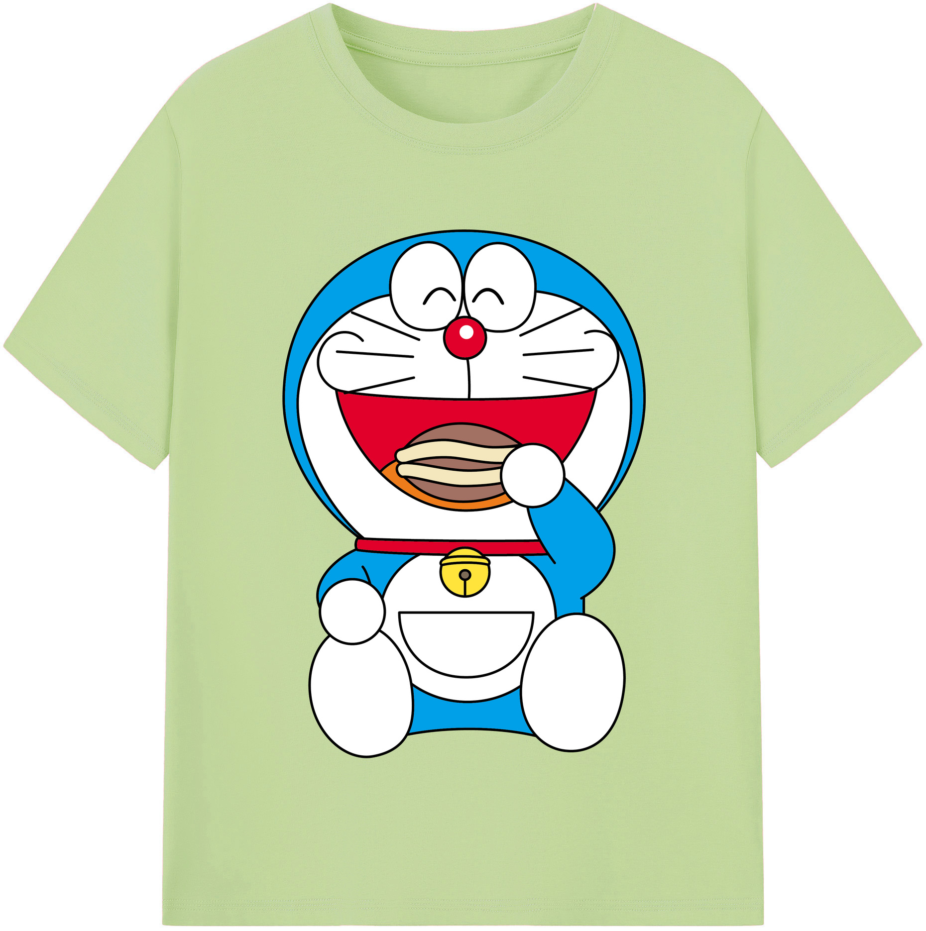 （画像用） ドラえもん Doraemon 綿100％半袖Tシャツ（フロントプリント）